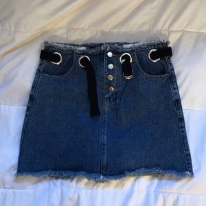 Denim skirt